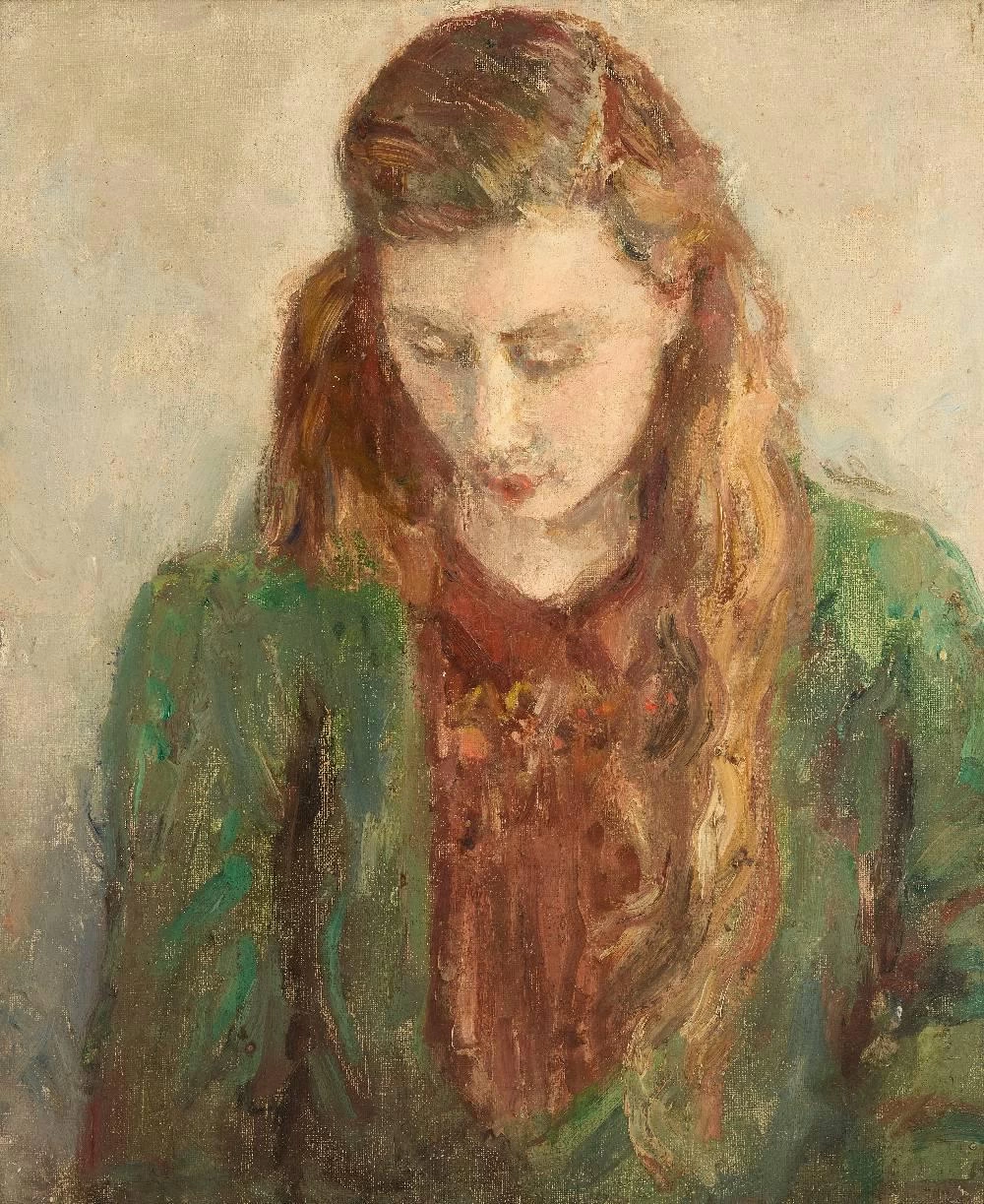 Ethel Walker - 108, Ritratto di una giovane ragazza
